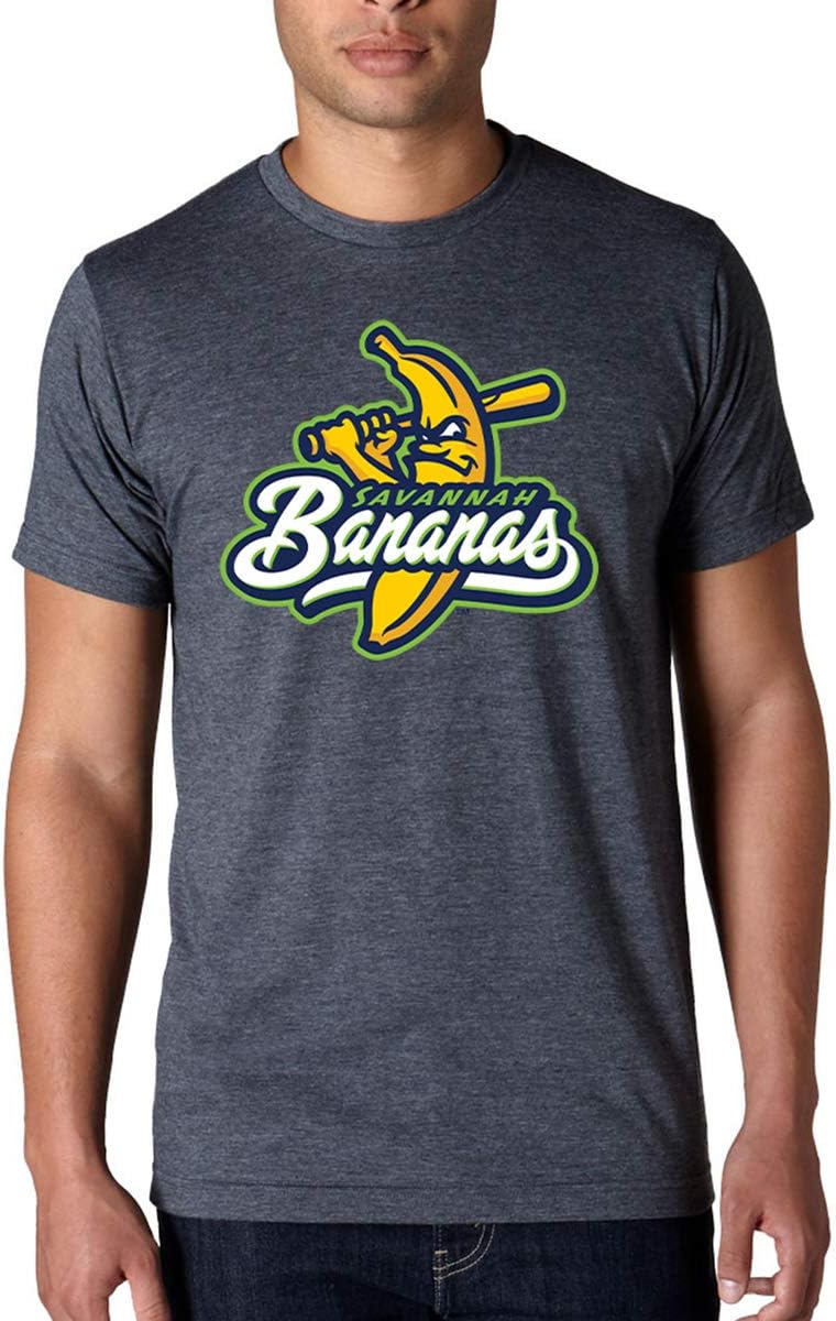 Savannah Bananas Unisex Official Baseball Team Cotton T-Shirt with Signature Logo