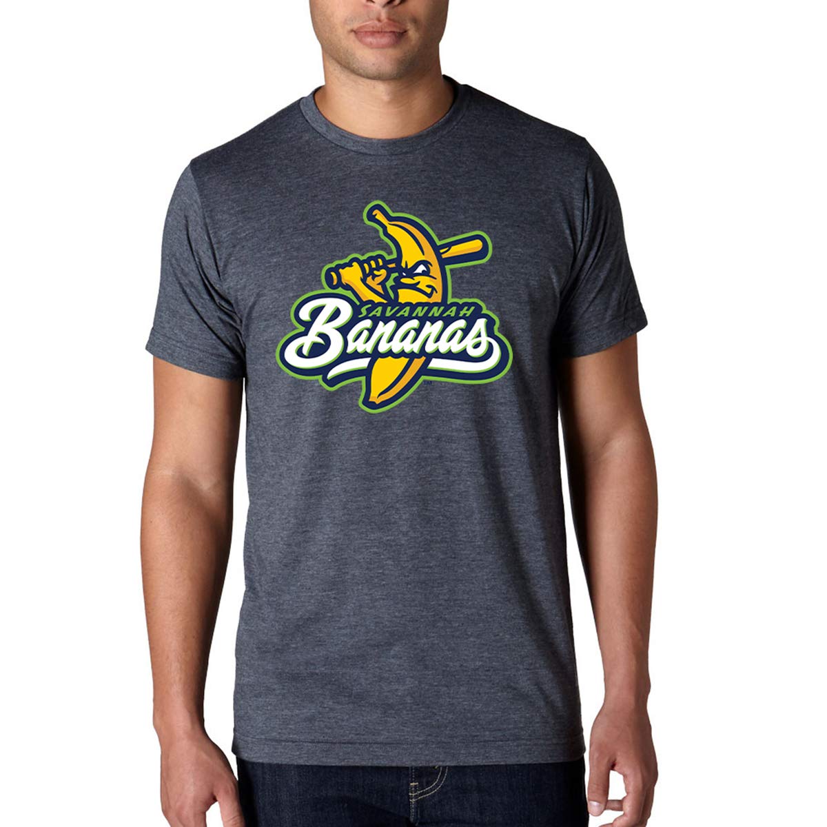 Savannah Bananas Unisex Official Baseball Team Cotton T-Shirt with Signature Logo