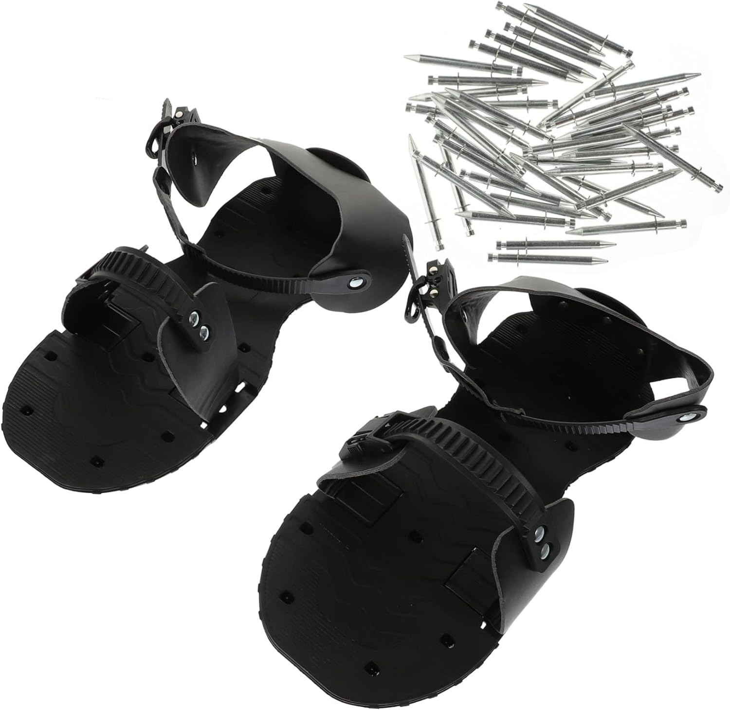 Lawn Aerator Shoes Turf Spikes Gardening Tools for Patio Aerator Shoes for Easy Maintenance