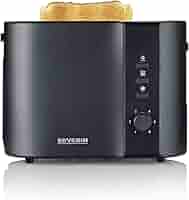 Tostapane Severin 9552 - 800W Nero Opaco Con Funzione Scongelamento E Riscaldamento - Foto 6