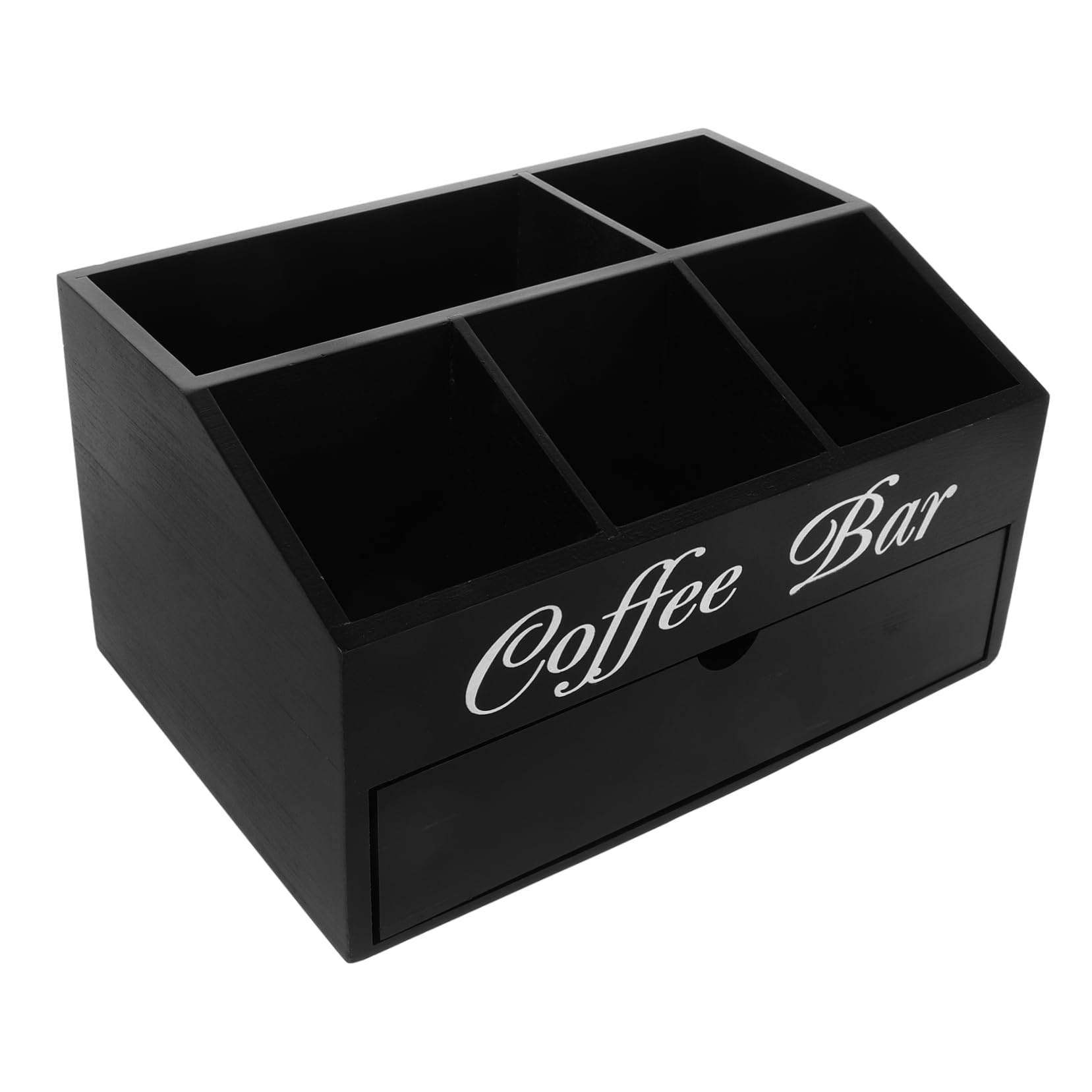 Organisateur de bar à café GALPADA pour pailles, gobelets et sachets de sucre