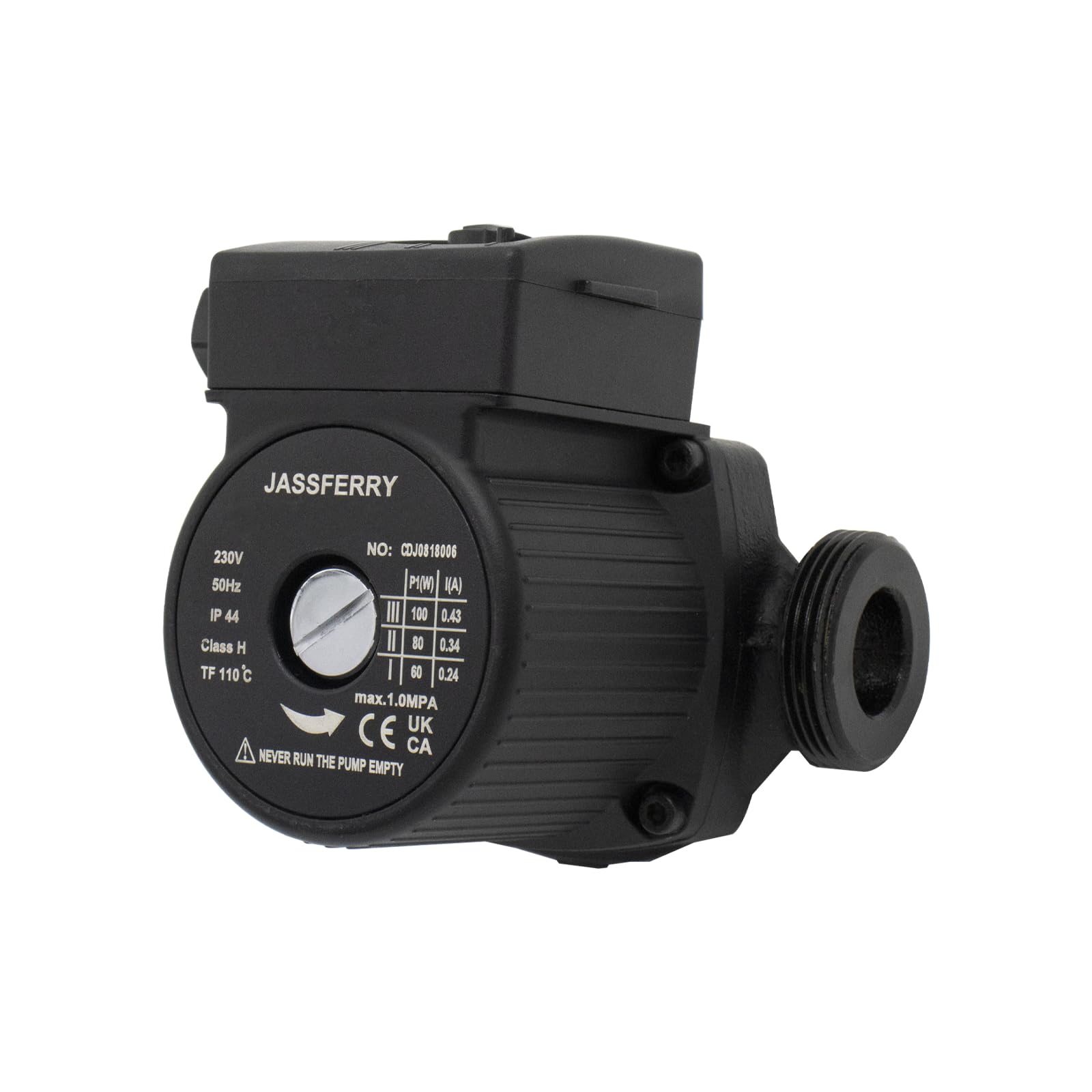 JASSFERRY Central Heating Pump Automatic Hot Water Heat Circulation Pump Replacement 15-50 15-60, a-rated