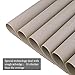 Placemats Set of 6, ARTAND Woven Placemats for Dining Table, Boho Decor Plastic Table Place Mats, Vinyl Table Mats for Indoor Outdoor Light Brown Lines