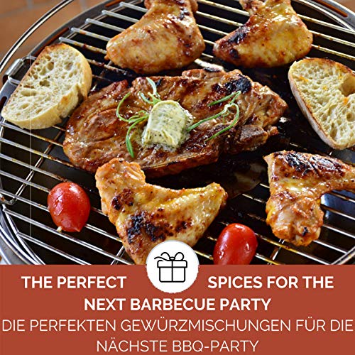 BBQ cadeauset BBQ cadeau | BBQ Gift Set met BBQ Rubs & Steak Pepper cadeau-idee voor mannen vriend opa Griller | Kruiden… - Image 3
