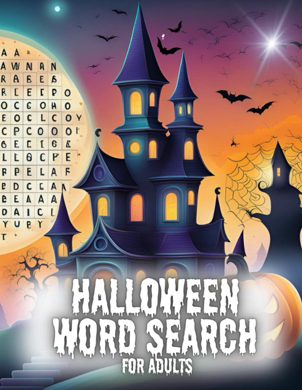 1900+ Halloween Word Search Puzzles: Holiday Themed Activity Book in Large Print for Teens and Seniors