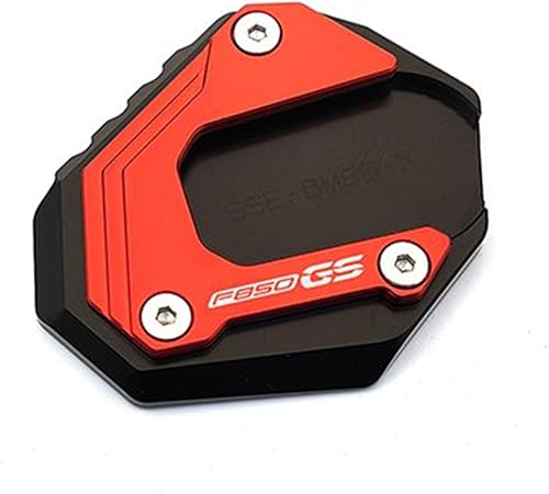 Soporte lateral de extensión para motocicleta BMW, F850 GS F 750 850 GSA 2018-2020 2021 2022, accesorios para trípode extendido (color rojo nuevo