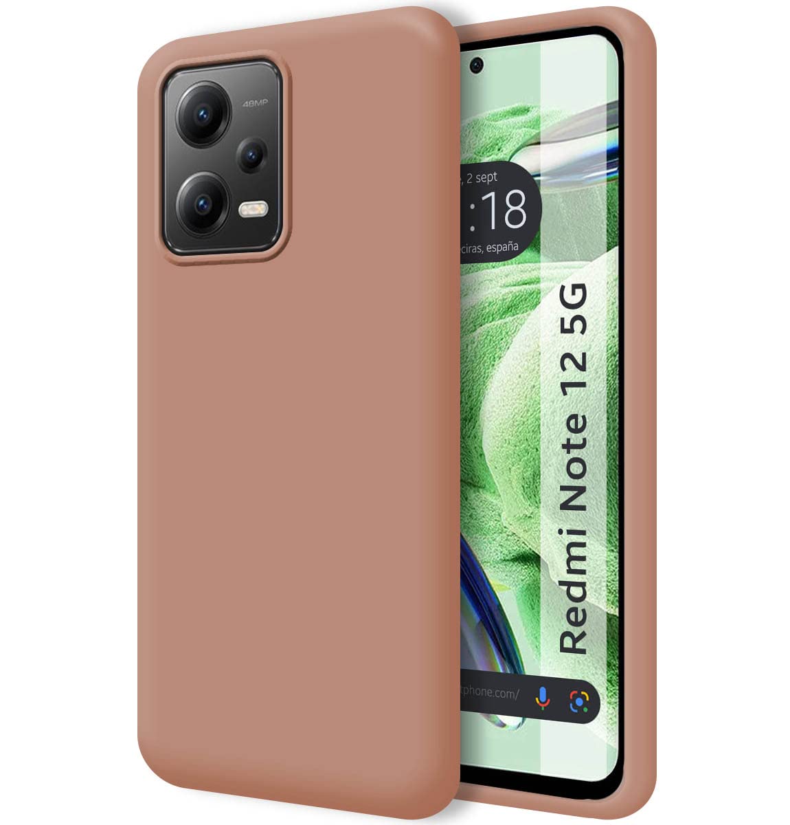Etui do Xiaomi Redmi Note 12 5G Ultra Soft Płynny Silikon Różowy