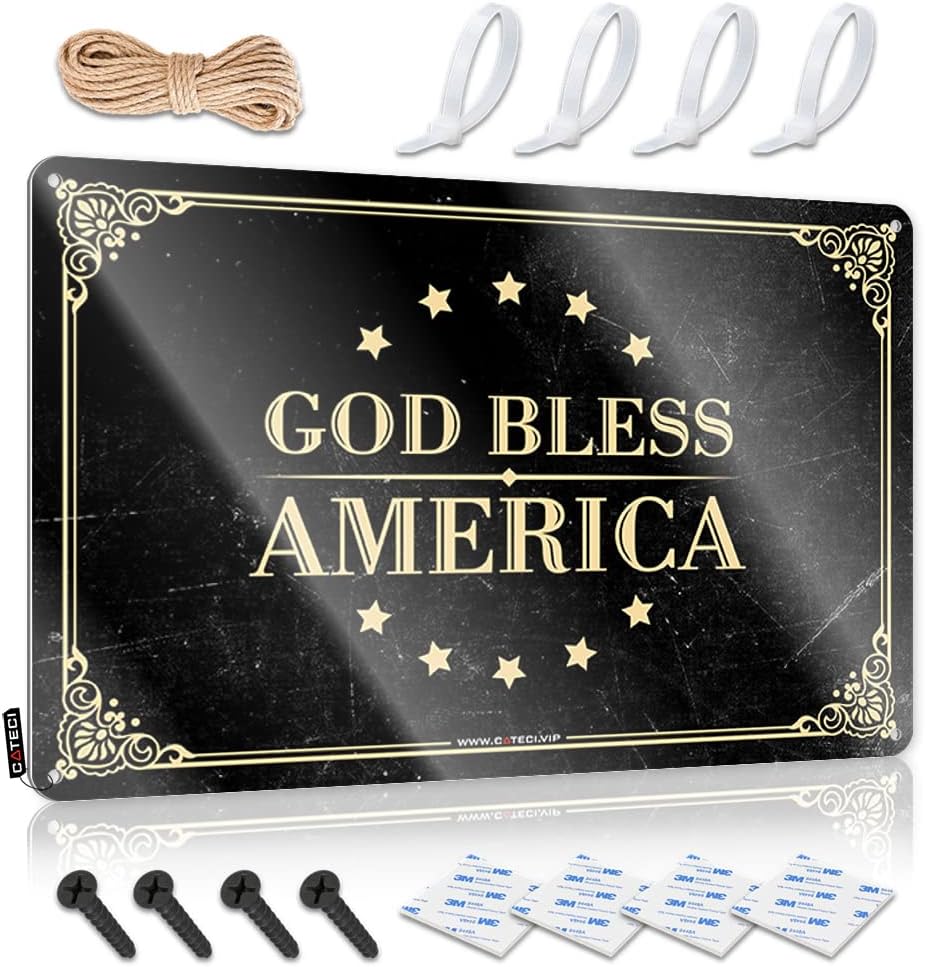 Danger With Guns Sign Route Decor Wall-mounted Tin Sign - Funny Highland Bathroom Decor God Bless America & Home Wall Decor Funny Metal Sign