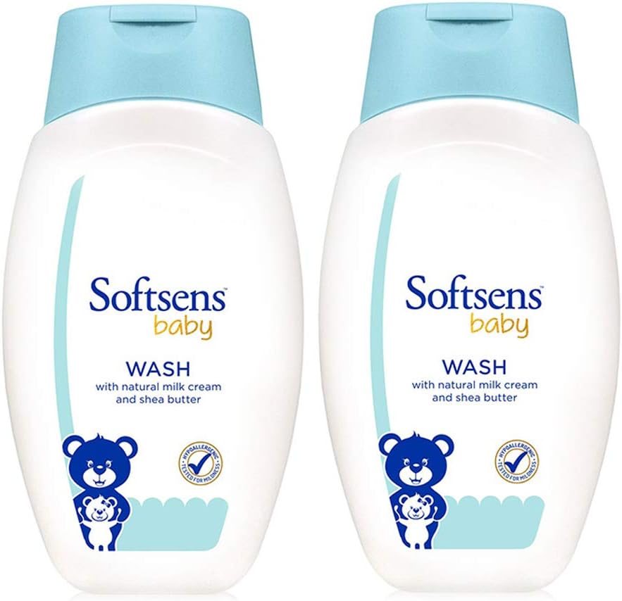 - Baby TEAR FREE Baby Wash with natural milk cream & shea butter (200ml x Pack of 2)