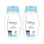 Softsens Baby TEAR FREE Baby Wash with natural milk cream & shea butter (200ml x Pack of 2)