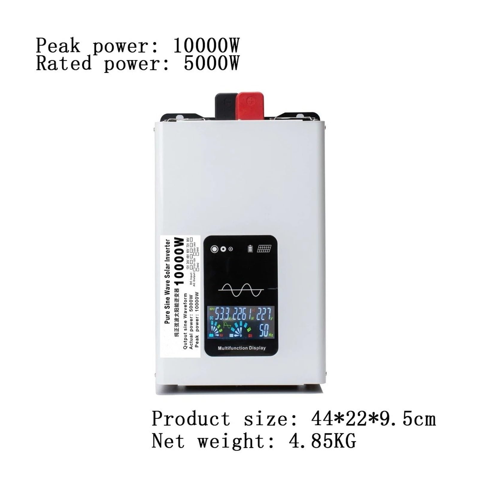 Inversor Onda Sinusoidal Pura 10000 W 5000 W 10 KW 5 KW 12 V 24 V 48 V 60 V A CA 220 V 120 V Convertidor Voltaje 50 Hz 60 Hz Convertidor(24V,220V 60HZ,Europe)