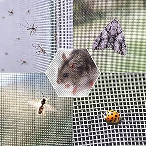 Vand Roestvrij staal geweven gaas – knaagdier insectenbestendig metalen gaas luchtbaksteen cover – 20cm X 30cm – 0.9mm…