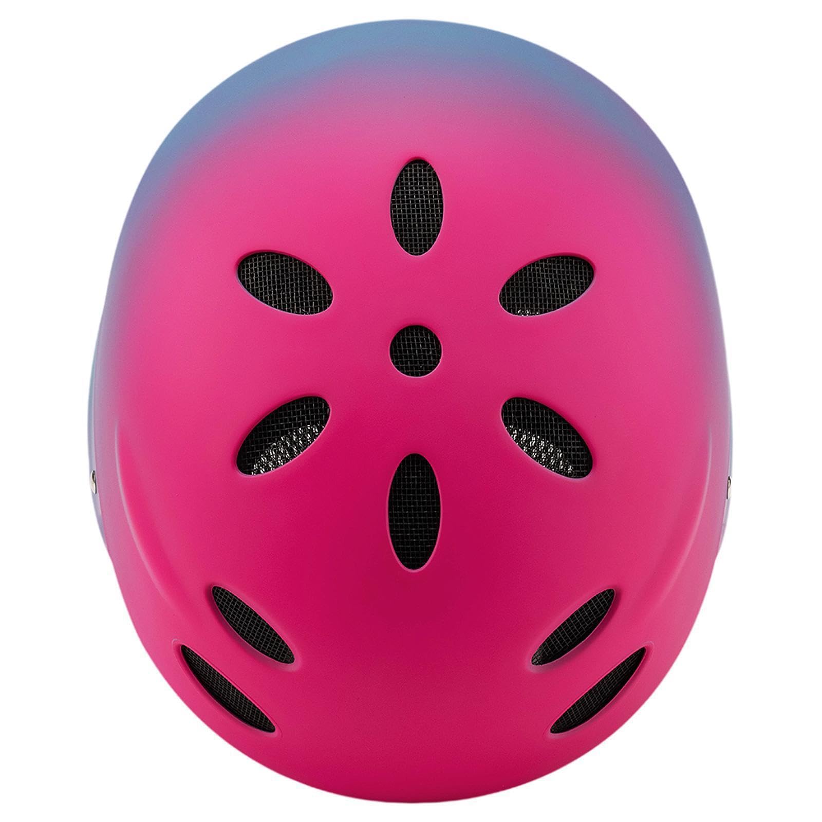 Casco de Snowboard para Deportes de Invierno con Orejeras cómodas, tamaño Ajustable para Esquiar, Snowboard, Divertido Casco de a Prueba de Viento, esquí, Deportes de