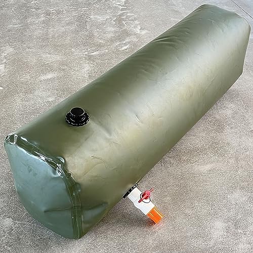Foldable Water Bladder for RV & Camping, 1000 Gallon Drinking Water Storage Tank, Emergency Green Cistern System, Portable Water Container for Travel & Winter Use.