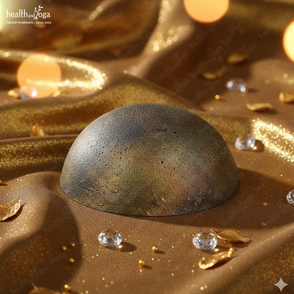HealthAndYoga® FootEase Kansa Vatki Cup - Padabhyanga Ayurvedic Foot Massager - Rough Surface for Exfoliation - Eases Leg Pain due to Standing long Hours - Relaxes - Induces Sleep (Bronze Bowl - Flamed) 2