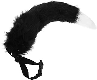 BESPORTBLE Peludo Rabo De Raposa Adereços Decoração Rabos De Coelho Rabos De Gato Rabos De Cachorro Traje Adereços Fursuit Cauda Traje De Festa Rabo Peludo Acessórios Para Fantasias De