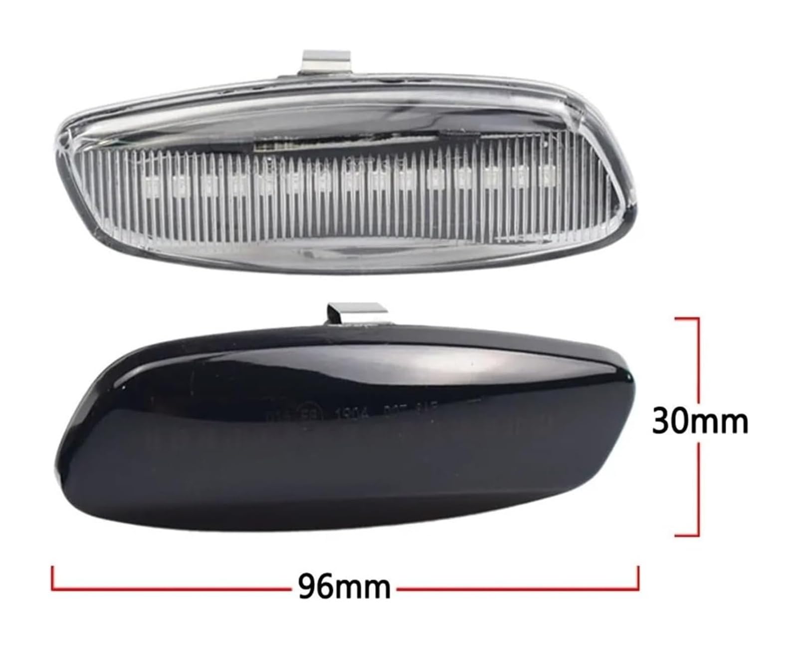 Signal Indicateurs lumières Pour Citroën C4 C3 C5 DS3 DS4 2 Pièces Feux Position Latéraux Dynamiques Clignotants Séquentiels LED(2PIECES Dynamic Crystal)