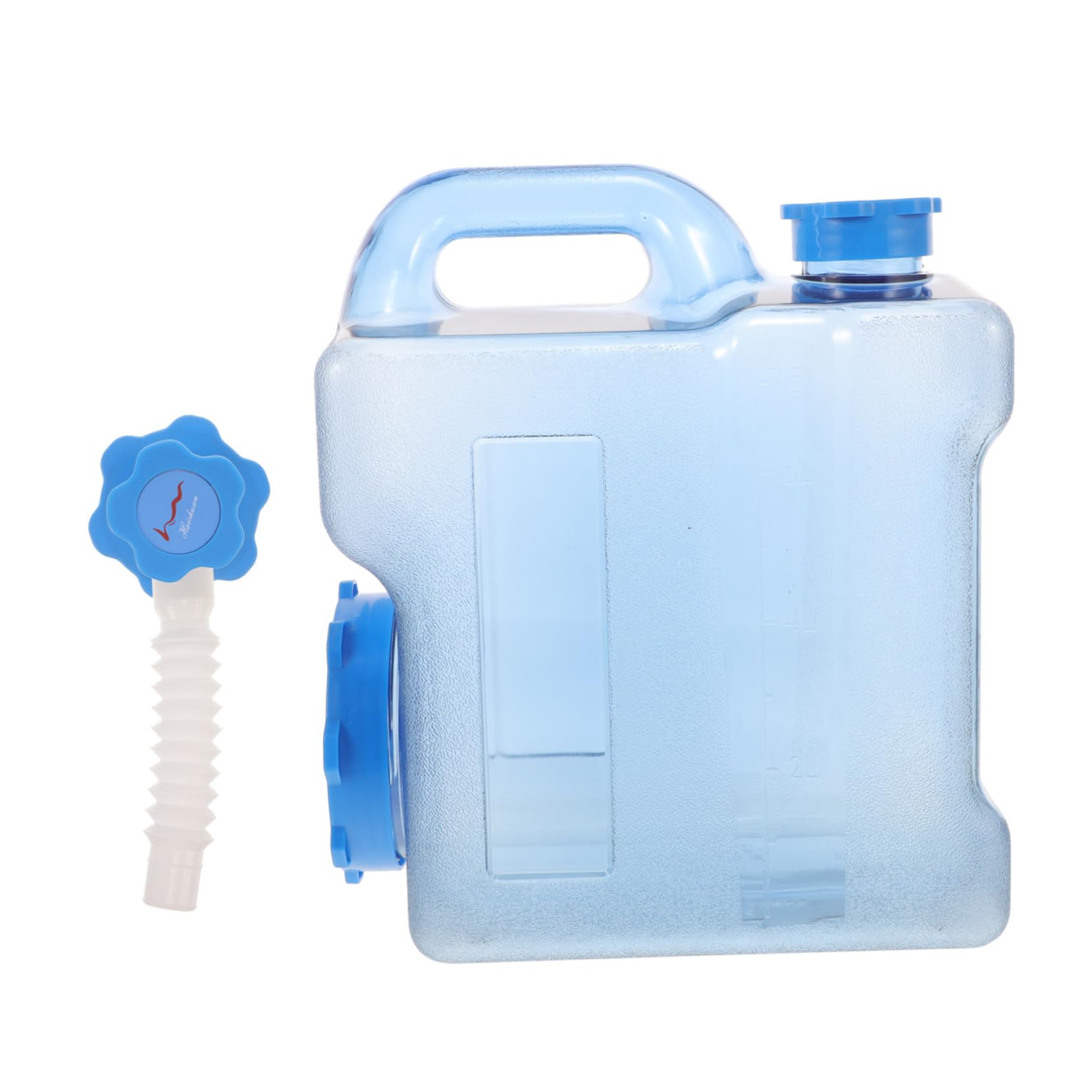 Tanica Acqua con Rubinetto Portatile per Campeggio Contenitore Resistente con Manico Ergonomico per Escursionismo e attività Outdoor