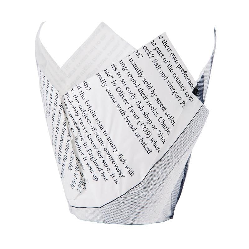 1100 French Fries Cones Newspaper Design