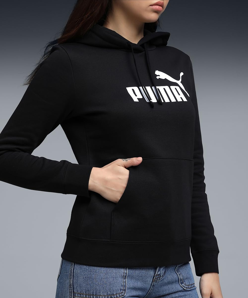 Puma Ess No. 1 Logo Hoodie FL Felpe con Cappuccio Unisex - Adulto (Pacco da 1)