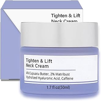 50Ml Tighten And Lift Neck Cream, Go Pure Tighten And Lift Neck Cream, Best For Tightening Sagging Skin,Tighten Neck Tightening Cream, Advanced Neck Firming Cream, Tighten & Lift Firming Neck Cream