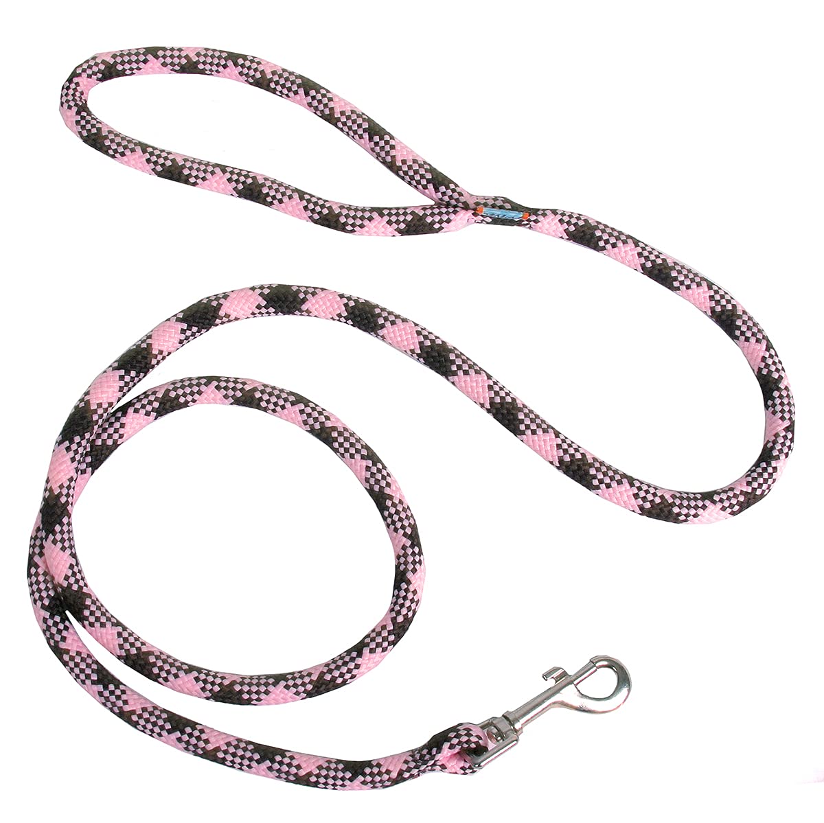 Yellow Dog Design Standard Easy-Snap Collar, Pink/Brown Polka Dot, Teacup 4" - 9"