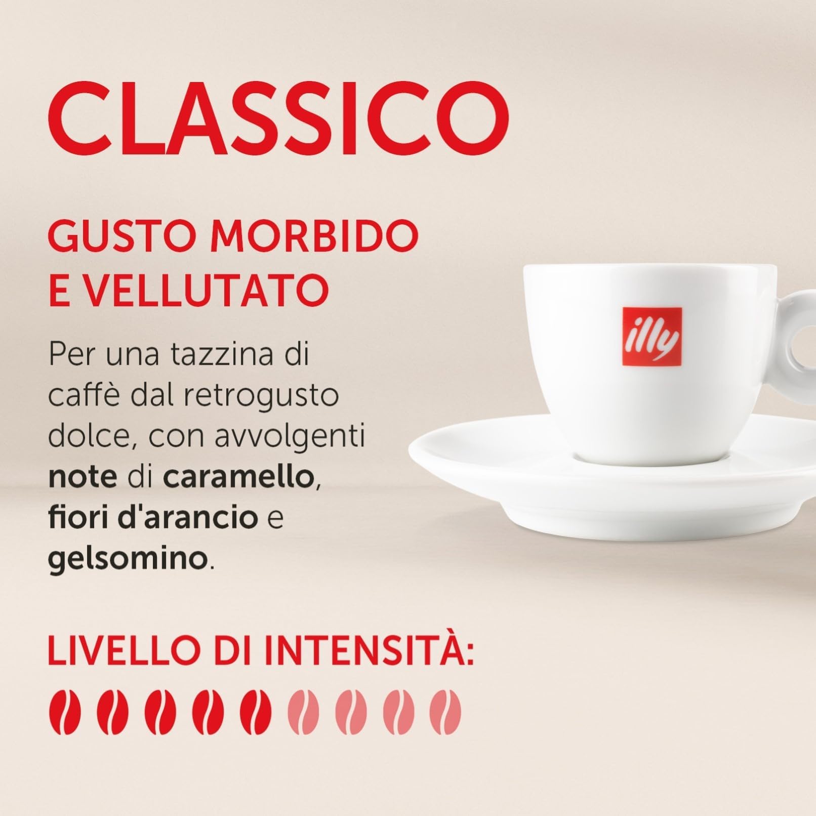 ILLY Selección de 108 Cápsulas de Café para Máquinas Hiperespresso | Surtido de Degustación con 2 Paquetes Clásicos, 2 Paquetes Intenso, 2 Paquetes Fuerte