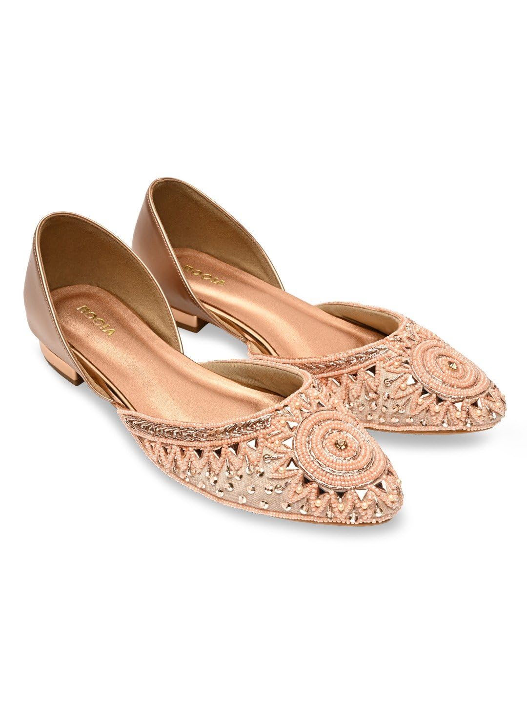 by Regal Women Embroidered Mojaris-image-11