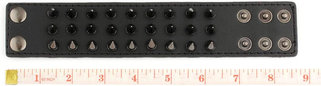 Amazon.com: MILAKOO 2 Pcs Black Wristband Cuff Belt Bracelet Amazon.com: MILAKOO 2 Pcs Black Wristband Cuff Belt Bracelet