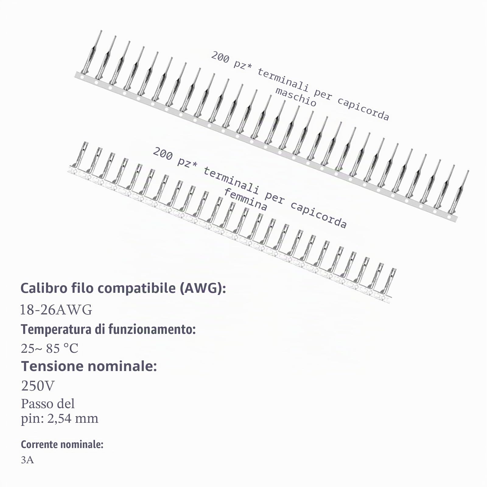620pcs Du-pont Connettore 2.54mm Passo 1 2 3 4 5 6 Pin Alloggiamento Connettore Kit, Maschio e Femmina Crimp Adapter Terminali Filo Jumper a Crimpare Cavo Pin