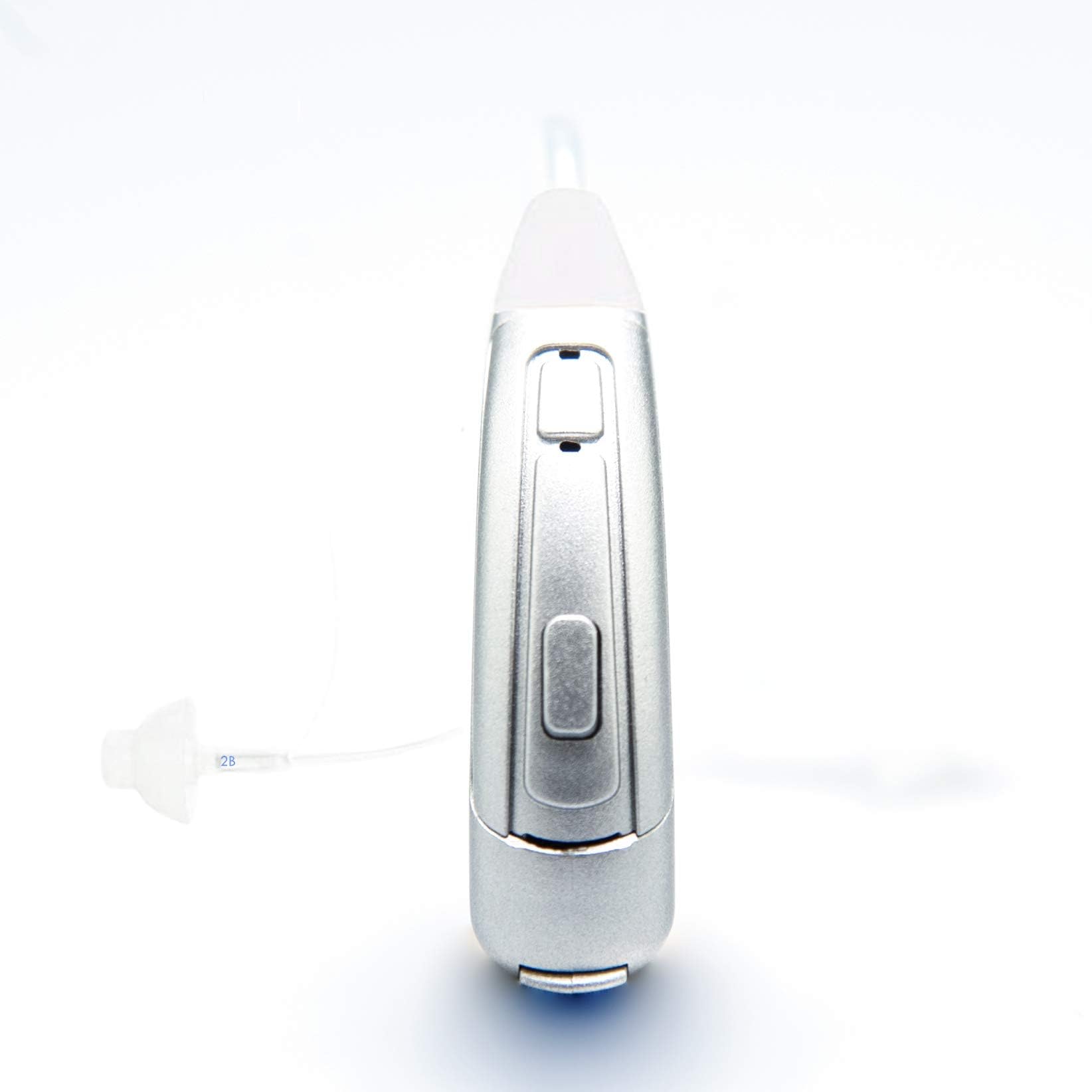 LAIWEN Hearing Amplifier 6 Channel& 12 Bands with Digital Noise Reduction and Feedback Cancellation Mini Sound Amplifier for Senior, Fit to Either Ear