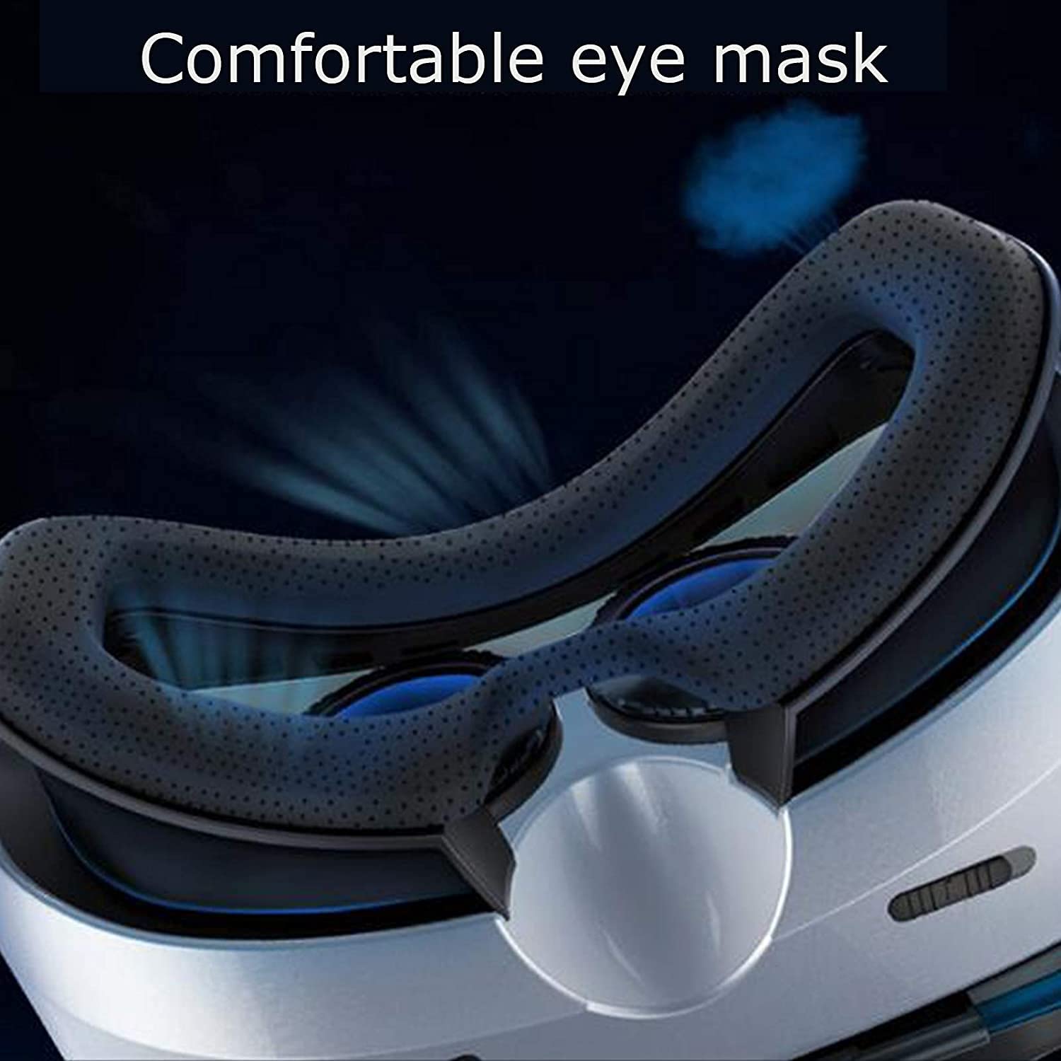 Occhiali da VR, Occhiali per la Realtà virtuale montata Testata VR Games Auricolare 3D VR Occhiali per Giochi mobili e Film