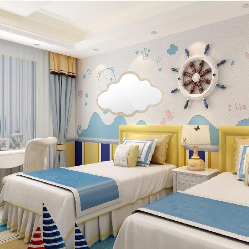 Fenteer Kid Bedroom Nursery Decoration Shatterproof Acrylic Mirror Bunny Butterfly Baby Shower Decor Gift - Image 3