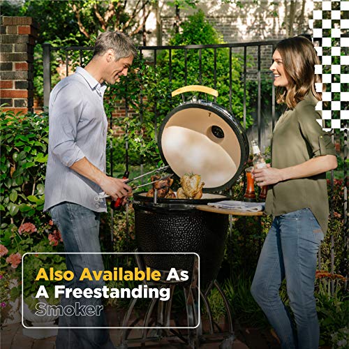 Coyote Asado Built-In Ceramic Cooker- Smoker And Grill - C1Chcs #TOP5