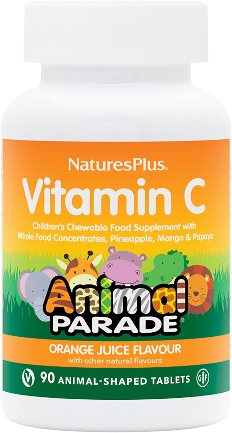 NaturesPlus Animal Parade Vitamin C
