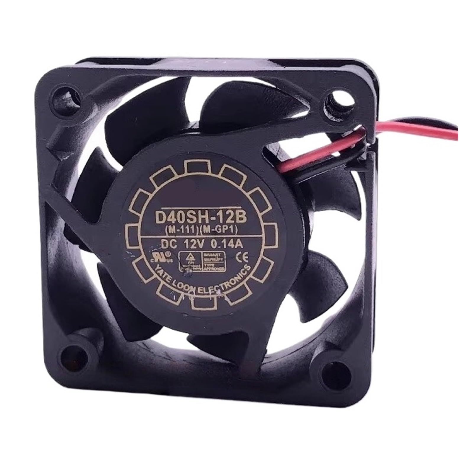 FSBNMNXPQ 4015 D40SH-12B 12V 0.14A 4CM 2-wire fan