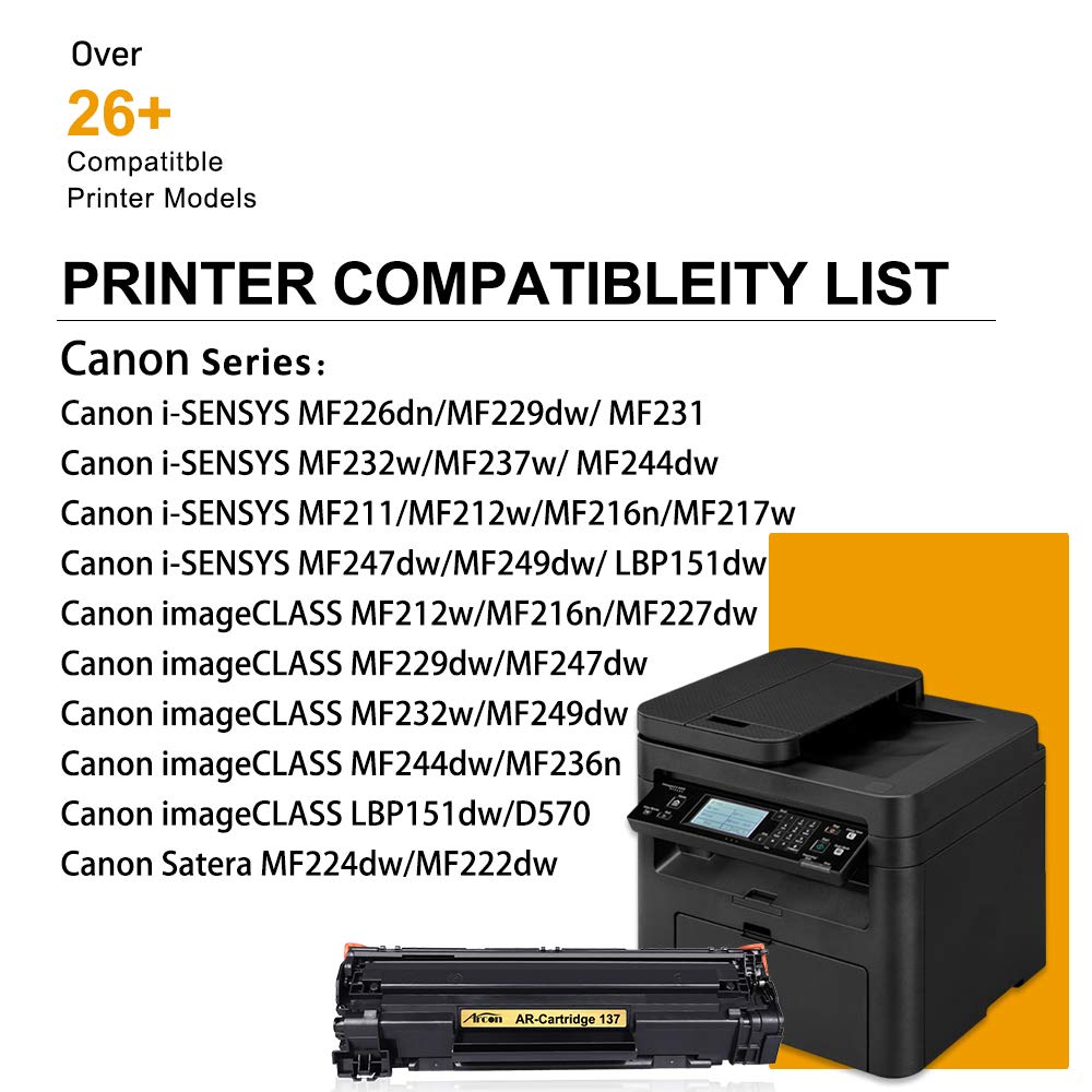 canon 137 toner compatible printer