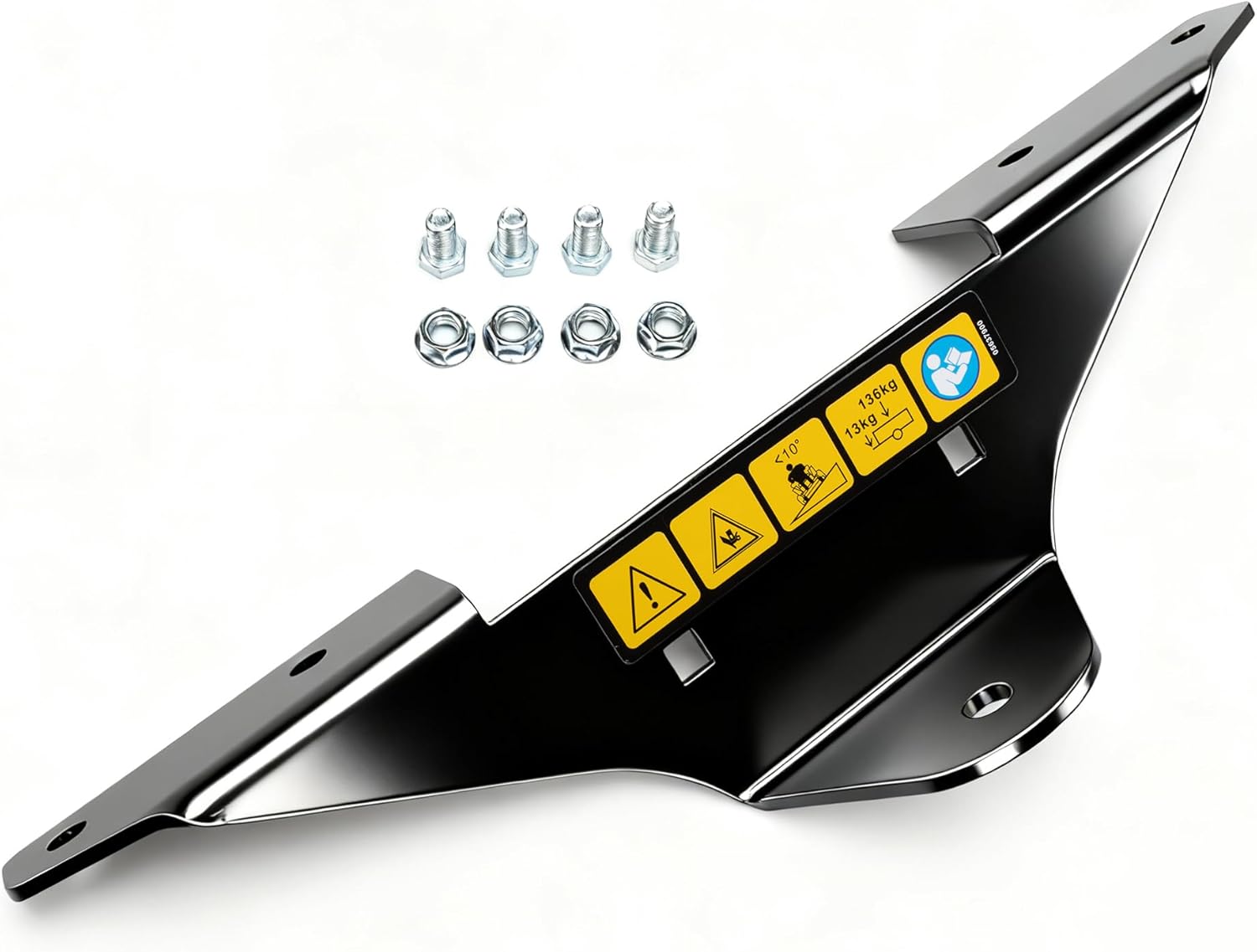 71502800 Trailer Hitch Kit for Zero-Turn Mowers, Heavy Duty Towing Attachment for Lawn Mowers with 300LB Capacity, Compatible with Select Ariens Edge & Gravely ZT Models, Easy Installation, Durable