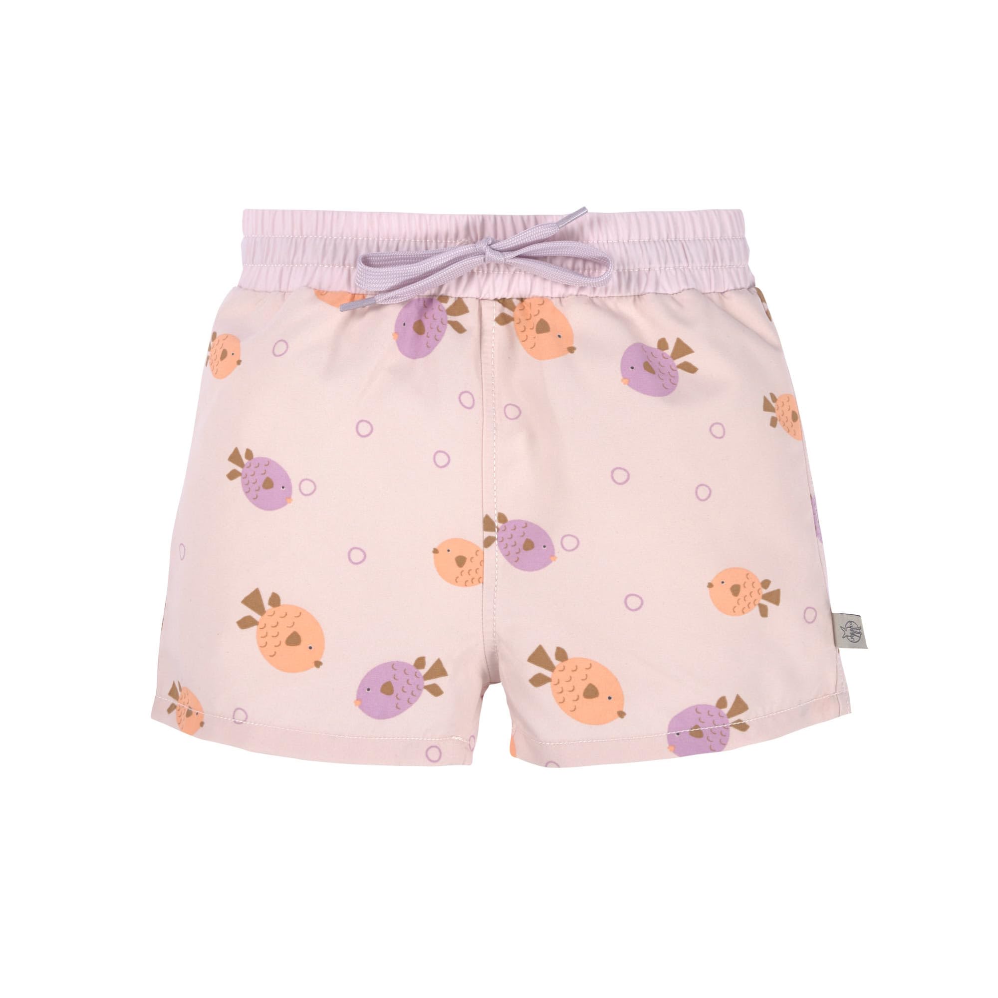 LÄSSIG Baby Kinder Badehose kurz mit UV-Schutz und integrierter Schwimmwindel/Boardie Shorts