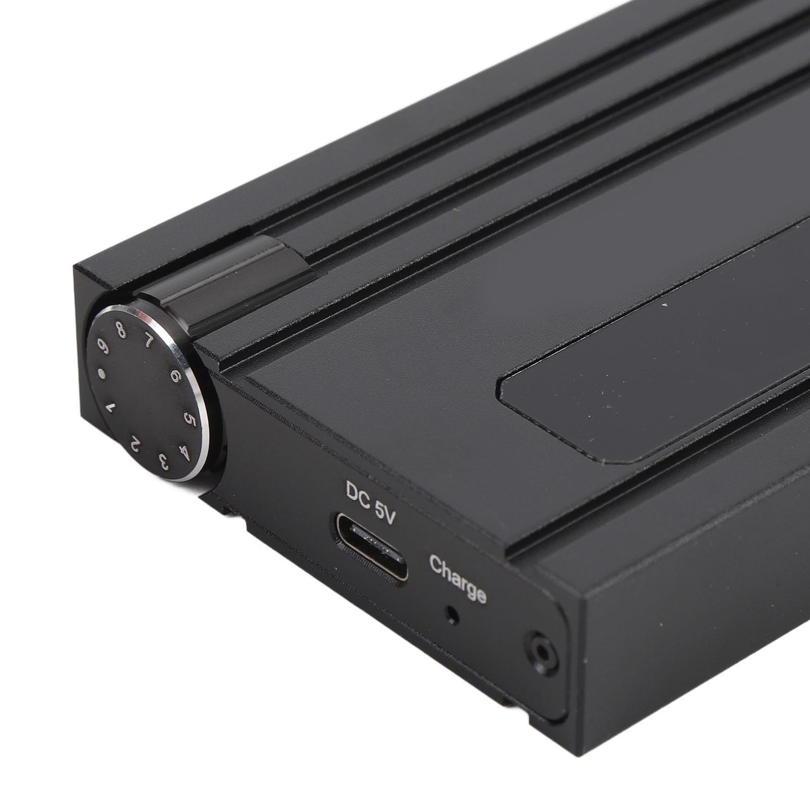 Fabater Amplificatore per Cuffie HIFI Ad Alta capacità Bassi Regolabili per L'ascolto in Movimento Jack da 3,5 Mm Costruzione in Lega di Alluminio