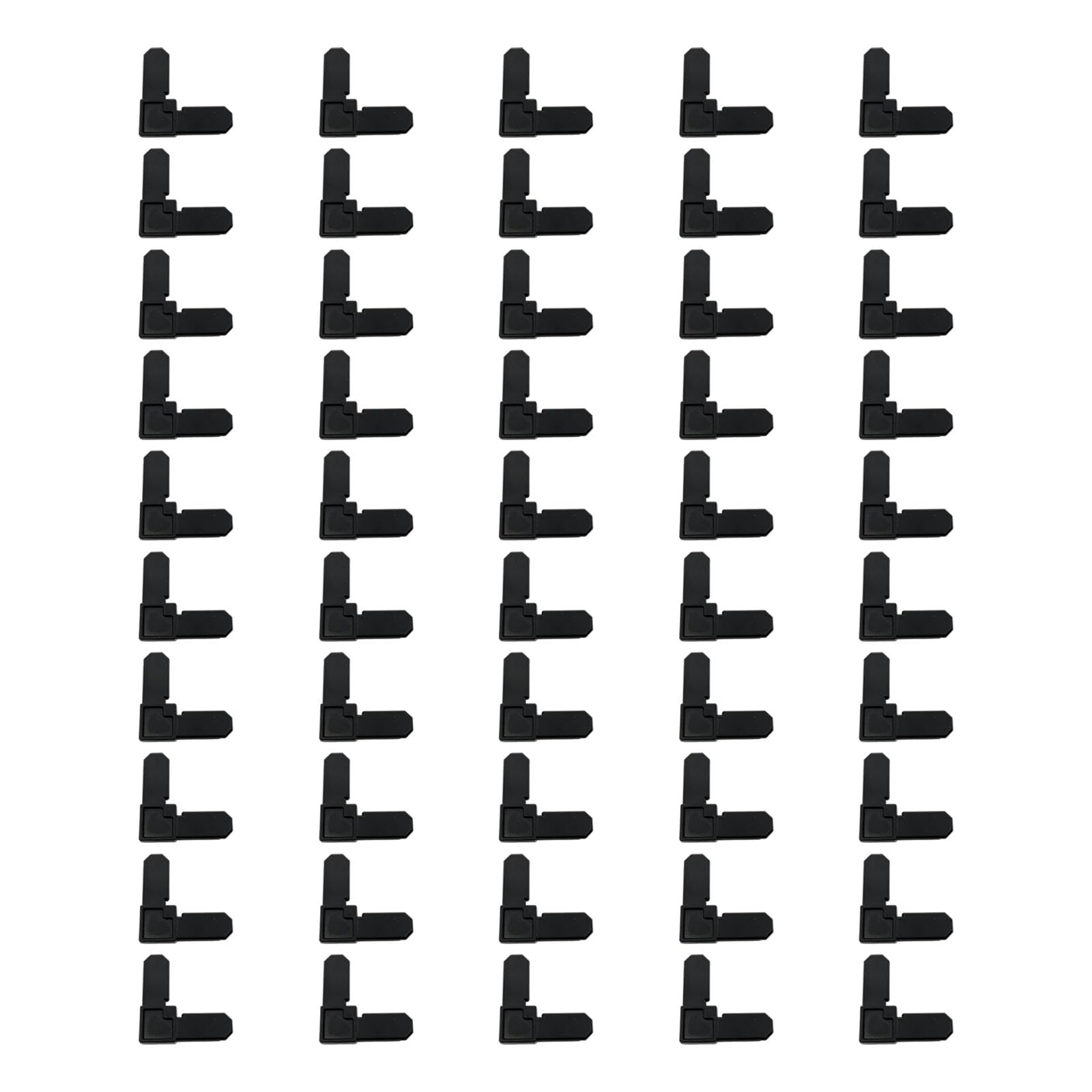 HZBB Strength Angles Connectors 5 / 16X3 / 4Inch Window Screen Frame Corner Connector Screens Replacement Accessories Window Screen Frame Corner Connector
