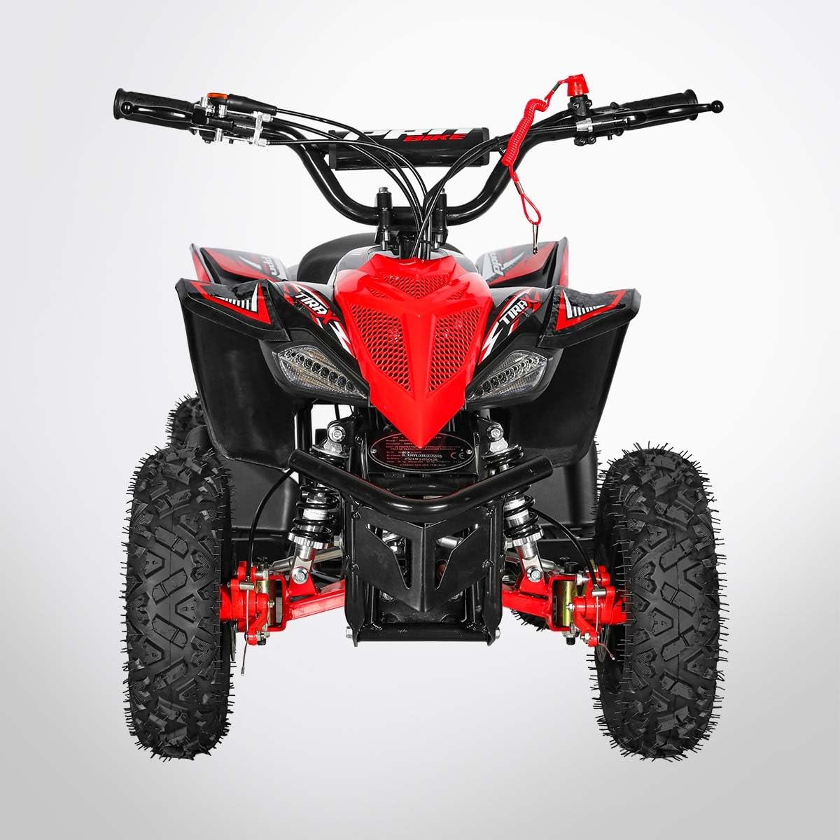 Pocket Quad TIRAX 49 - Mini Quad Enfant 50cc - Rouge