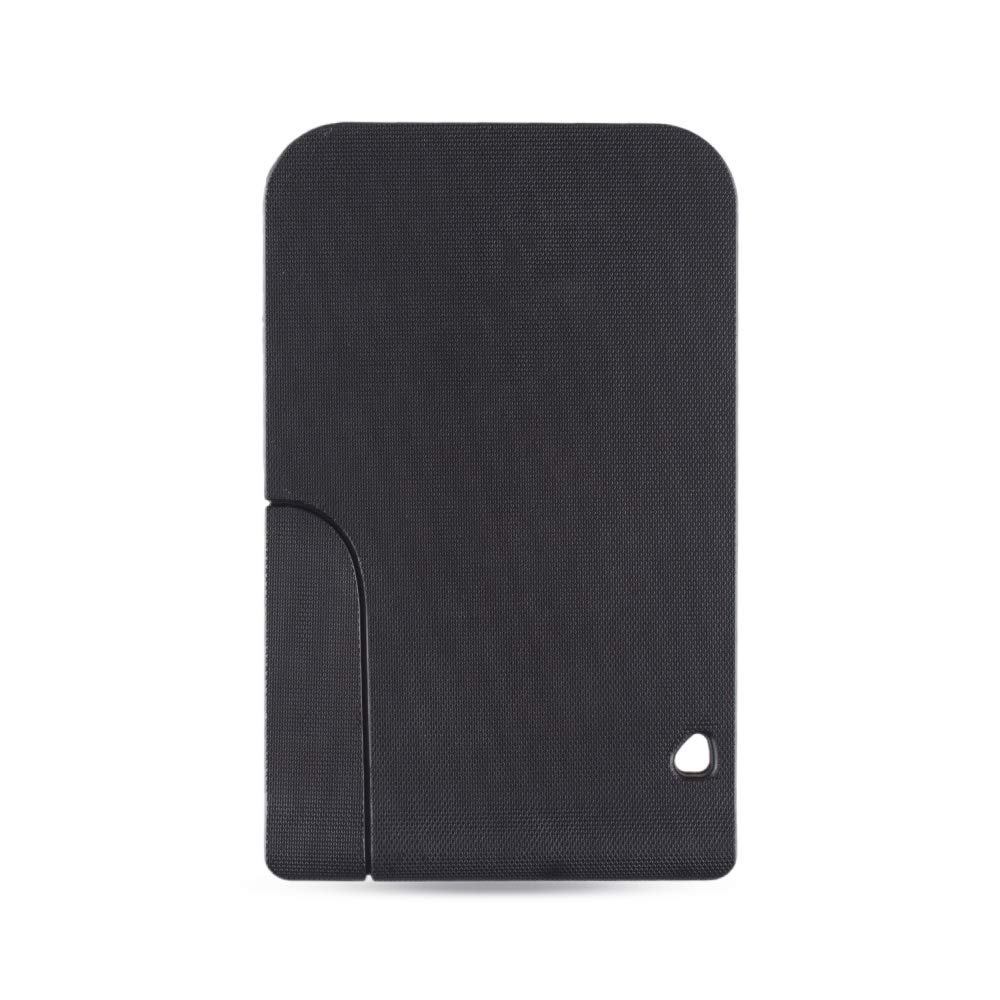 3 Bouton Carte à Puce Compatible RENAULT Clio Logan Megane 2 3 Koleos Scenic Carte Etui Noir Voiture Cle Fob Coque Avec Petite Cle Sans Electronique