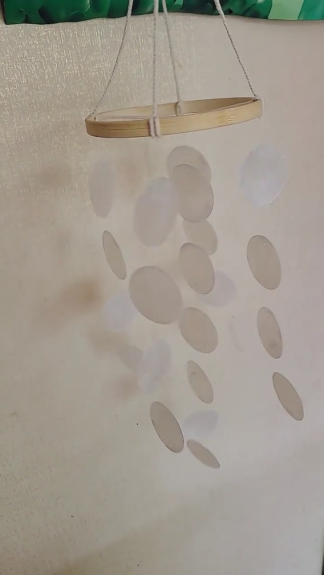 Scacciapensieri In Madreperla - Campanelli Eolici A Conchiglia Per Esterni, Decorazione Per Giardino E Casa