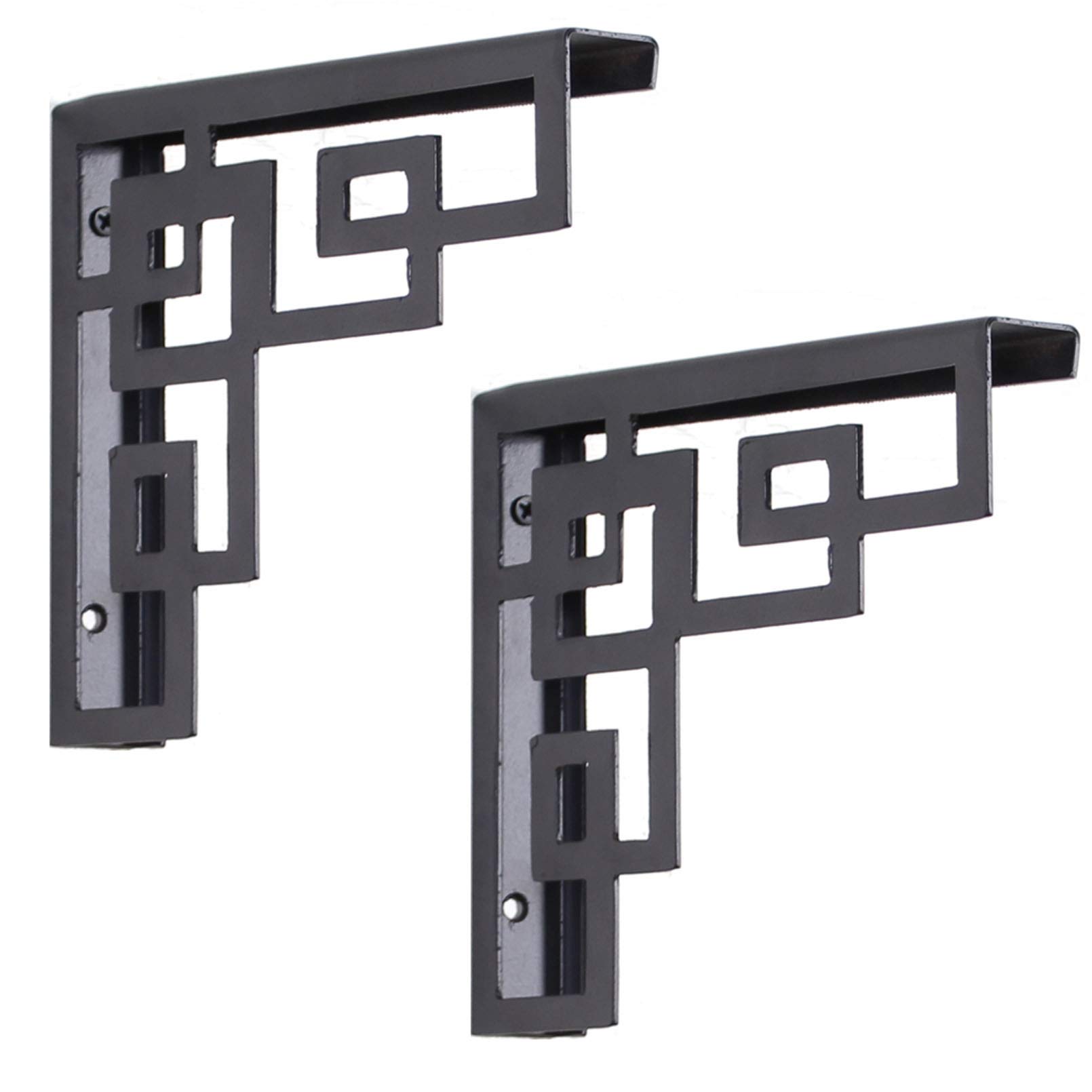 Supports d'étagère créatifs pour décoration de salon et rangement mural