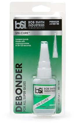 Bob Smith Industries BSI-161H UN-CURE Super Glue Debonder, 1 fl. oz.