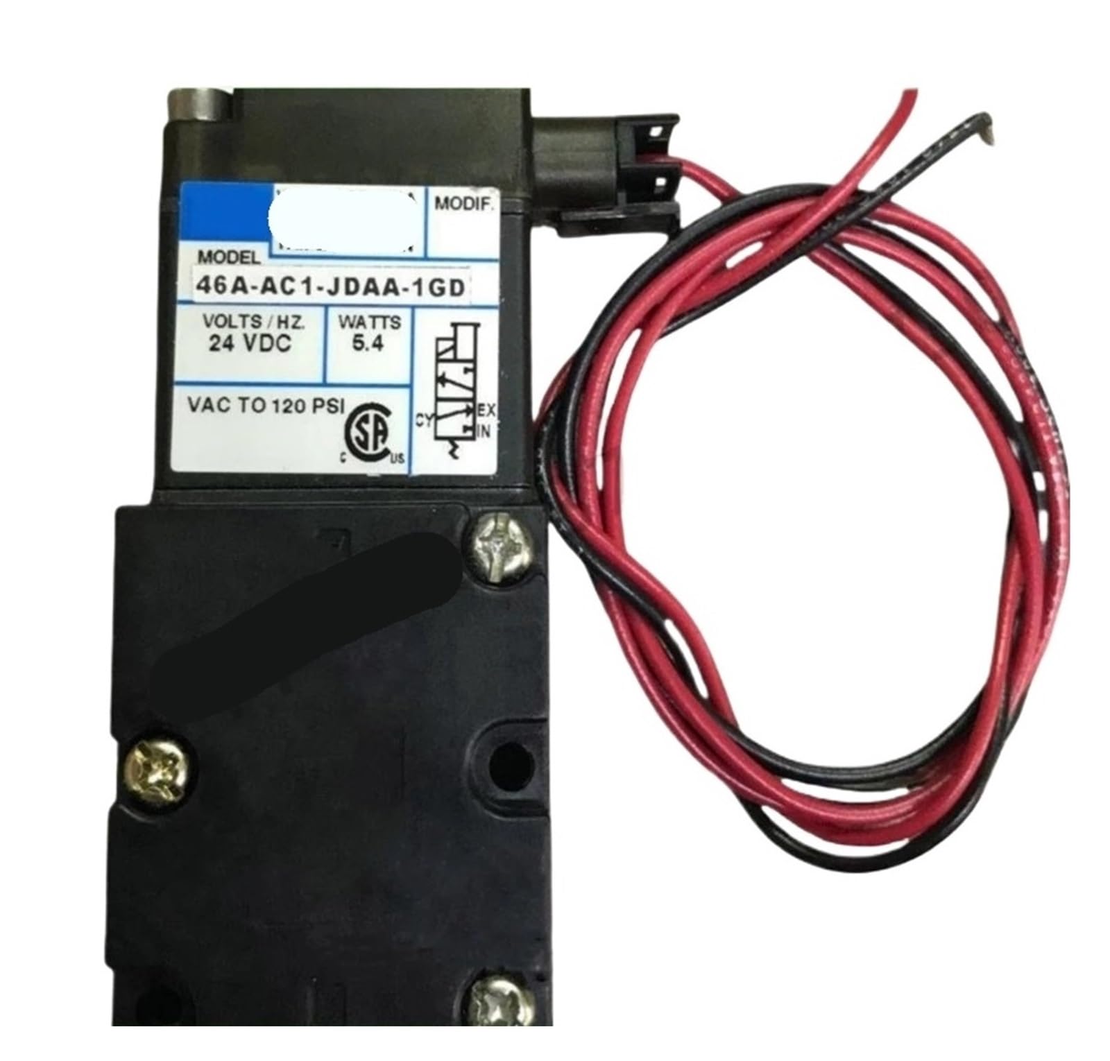 Électrovanne pneumatique 46A-AC1-JDA0-1KJ de rechange pour distributeur