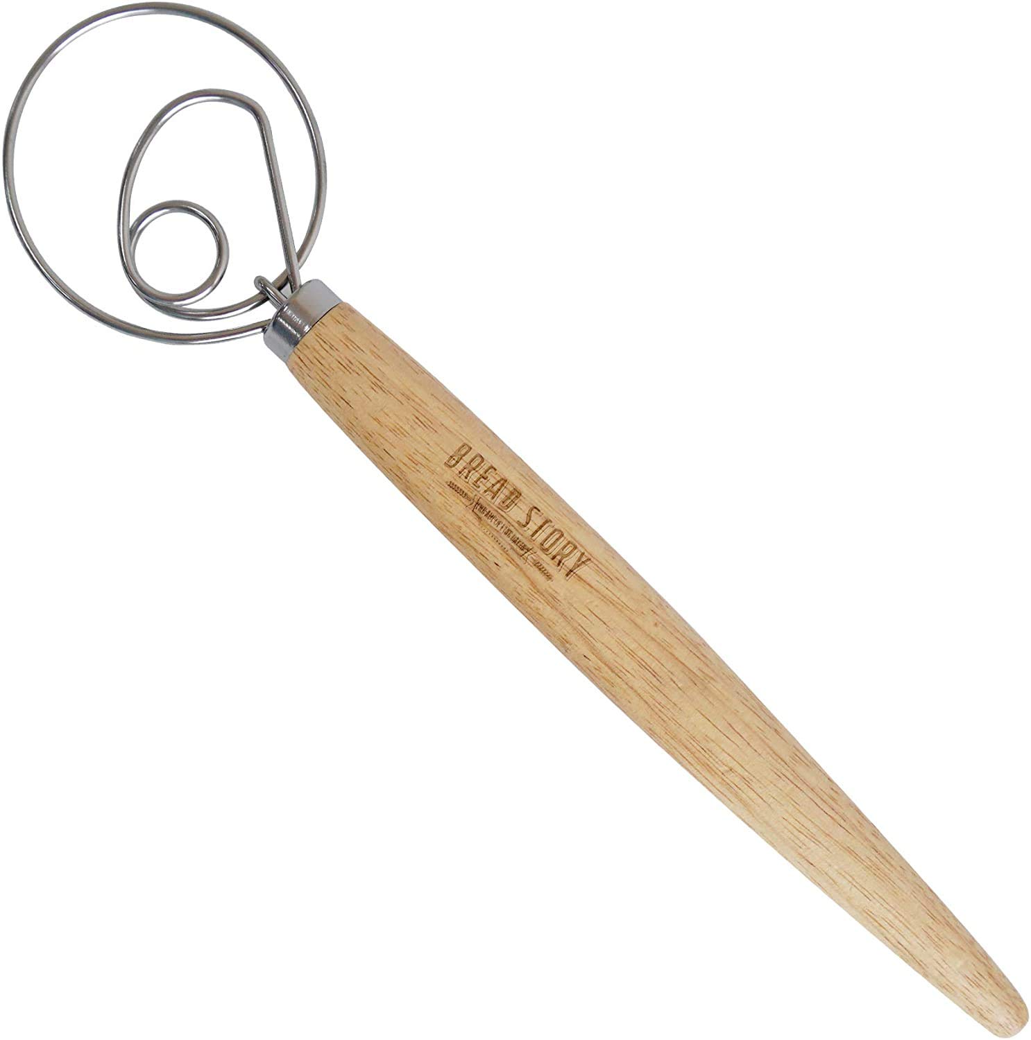 Bread Story Danish Whisk Dough Lame Slashing Tool And Wooden Scraper Tool Used for Pastry Baking Sourdough Starter Kit Set of 3 - Image 6