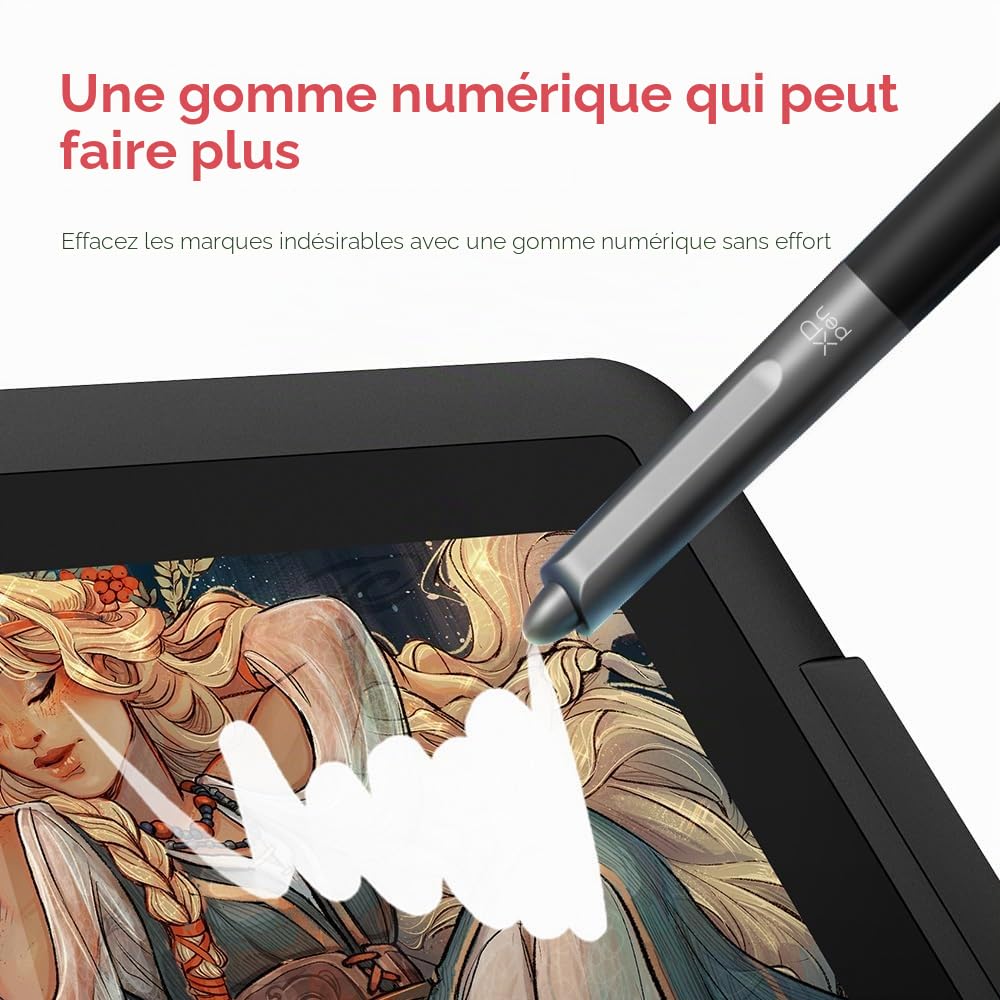 XPPen Tablette Graphique, Artist 15.6 Pro V2 (MD160FH) Tablette Graphique Dessin avec Écran,16K(16384) Niveaux de Pression, 8 Raccourcis Personalisables, Compatible avec Windows Android