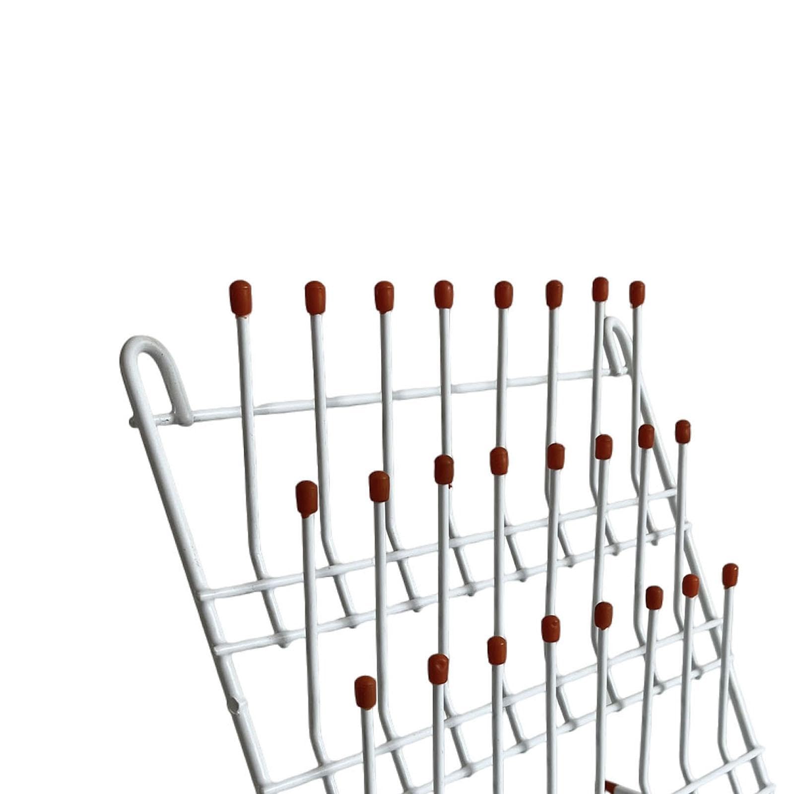 Generic Labor Ablauf Halter Tropf Ständer Abtropffläche Regal Lagerung Regal für Labor Küche Flasche, 24 Bit